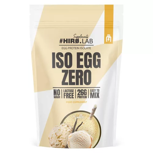 Hiro.Lab Supplements Iso Egg Zero 500g Vanilla (Vanília)