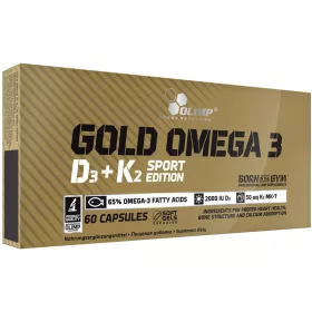   Olimp Nutrition Gold Omega 3 D3+K2 Sport Edition 60 Caps 60 Kapszula