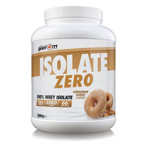 PER4M Nutrition Whey Isolate Zero 2000g Cinnamon Donut (Fahéj)