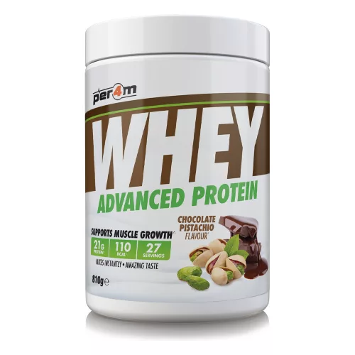 PER4M Nutrition Whey Advanced Protein 900g Chocolate Pistachio (Csokoládé Pisztácia)