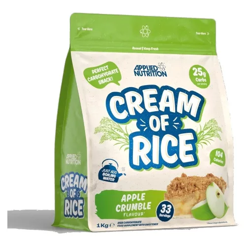 Applied Nutrition Cream Of Rice 1000g Apple Crumble (Almás Pite)