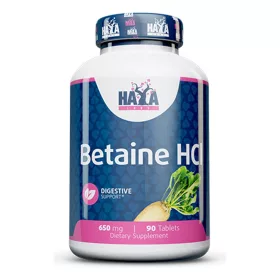 HAYA Labs Betaine HCL 650mg 90 Tablets 90 Tabletta