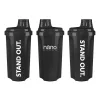 Nano Supps Stand Out Shaker 500ml Black (Fekete)