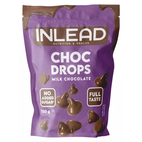 Inlead Nutrition Choc Drops 150g Milk Chocolate (Tejcsokoládé)
