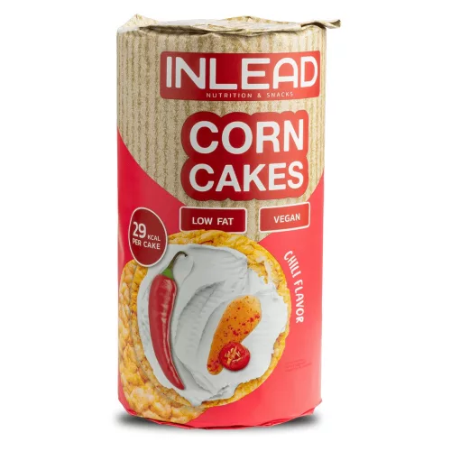 Inlead Nutrition Corn Cakes 120g Chili (Chili)