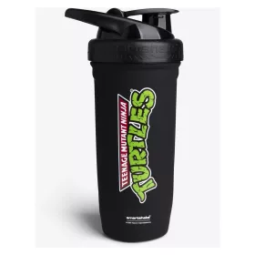 SmartShake Reforce Stainless Steel TMNT Series 900ml Fém Shaker Classic Logo Black (Fekete)