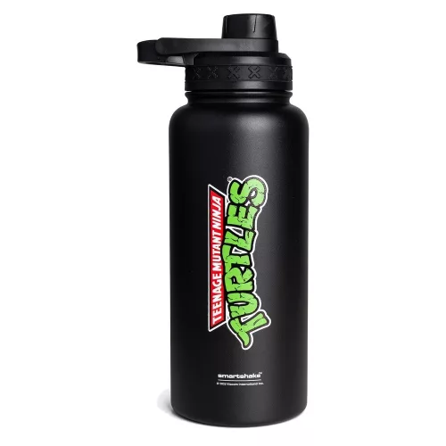 SmartShake Bohtal Insulated Sports Bottle TMNT 960ml Kulacs Classic Logo Black (Fekete)