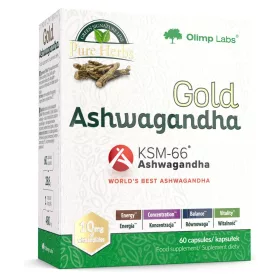 Olimp Nutrition Gold Ashwagandha KSM-66® 60 Capsules 60 Kapszula