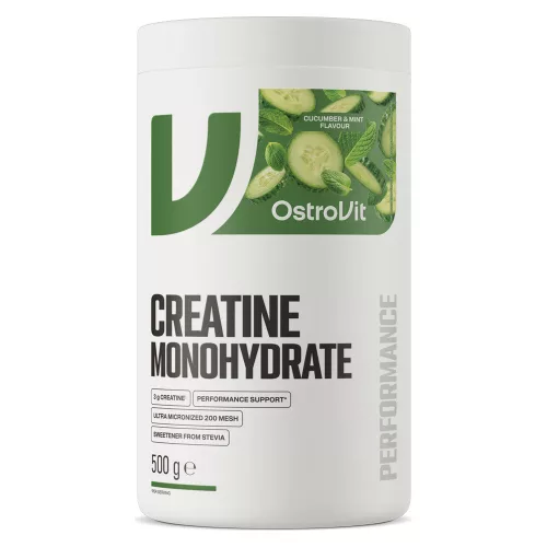 OstroVit Supreme Pure Creatine Monohydrate 500g Cucumber Mint (Uborka Menta)