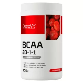 OstroVit BCAA 20:1:1 400g Strawberry (Eper)