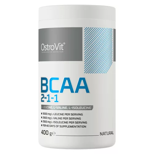 OstroVit BCAA 2:1:1 400g Unflavored (Ízesítetlen)