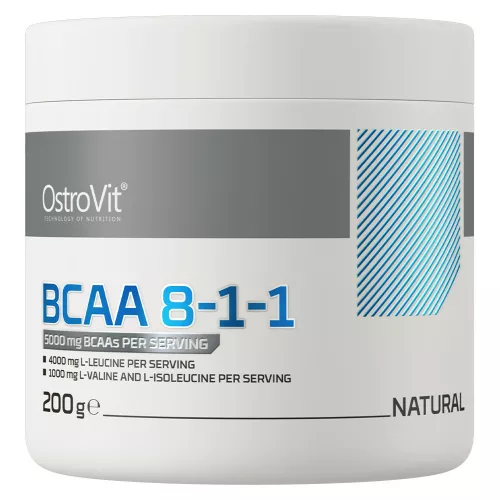 OstroVit BCAA 8:1:1 200g Unflavored (Ízesítetlen)
