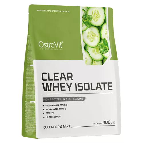 OstroVit Clear Whey Isolate 400g Cucumber Mint (Uborka Menta)
