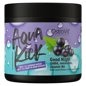 OstroVit Aqua Kick Good Night 300g Blackcurrant (Fekete Ribizli)