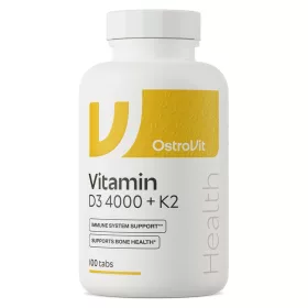 OstroVit Vitamin D3 4000 IU + K2 100 Tablets 100 Tabletta
