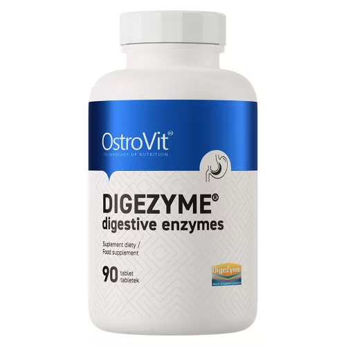 OstroVit Digezyme Digestive Enzymes 90 Tablets 90 Tabletta