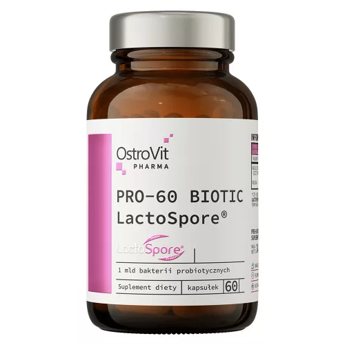 OstroVit Pharma PRO-60 BIOTIC LactoSpore 60 Capsules 60 Kapszula