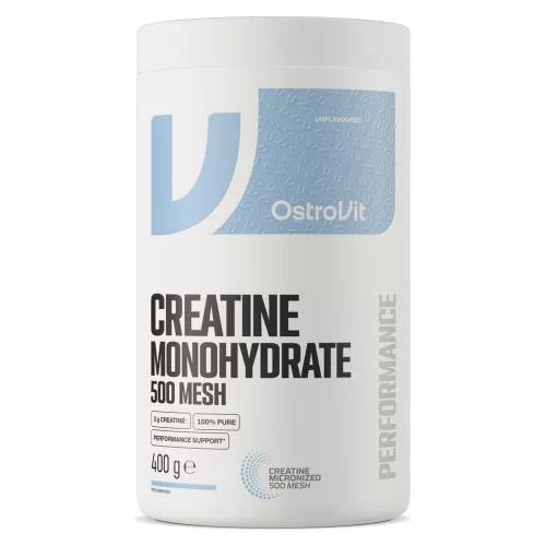 OstroVit Creatine Monohydrate 500 MESH 400g Unflavored (Ízesítetlen)