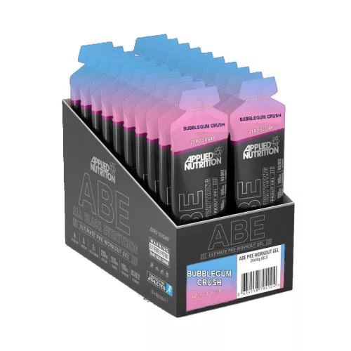 Applied Nutrition Karton ABE Ultimate Pre-Workout Gel 20x60g Bubblegum (Rágógumi)