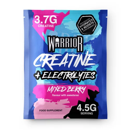 Warrior Creatine + Electrolytes 9g Mixed Berry (Erdei Gyümölcs)