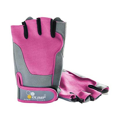 Olimp Nutrition Fitness One Pink/ Grey (Edzőkesztyű) XS (Extra Kicsi Méret)
