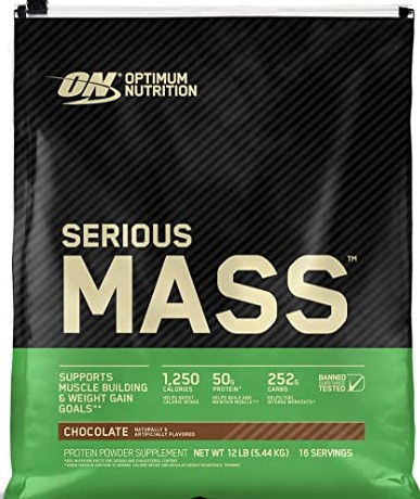 Optimum Nutrition Serious Mass 5455g Chocolate (Csokoládé)
