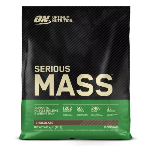 Optimum Nutrition Serious Mass 5455g Chocolate (Csokoládé)