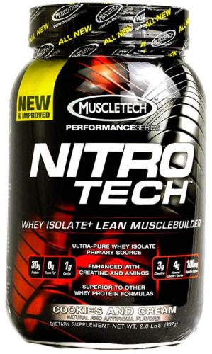 Muscle Tech Nitro Tech 908g Milk Chocolate (Csokoládé)