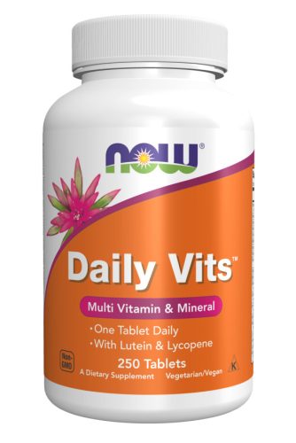 Now Foods Daily Vits™ 250 Tablets 250 Tabletta