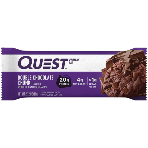 Quest Nutrition Quest Bar 60g Double Chocolate Chunk (Csokoládé)