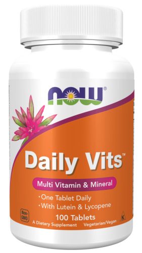 Now Foods Daily Vits 100 Tablets 100 Tabletta