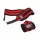 Gorilla Wear Wrist Wraps Pro Black/Red (Fekete/Piros) Csuklószorító