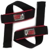 Gorilla Wear Padded Lifting Straps Black/Red (Fekete/Piros) Párnázott Felhúzóheveder