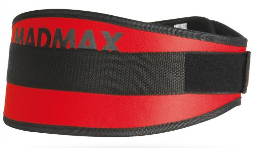 MadMax Öv Simply The Best Belt Textil Red/Black (Piros/Fekete)
