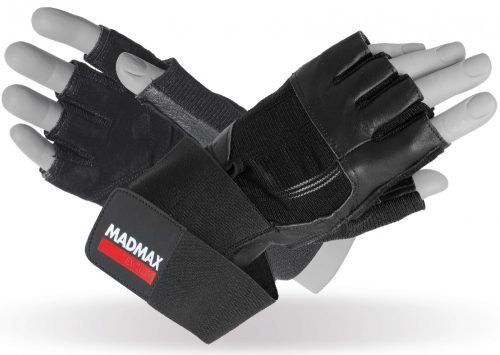 MadMax Edzőkesztyű Professional Black (Fekete)