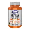 Now Foods Arginine & Ornithine 500mg/250mg 100 Veg Capsules 100 Kapszula
