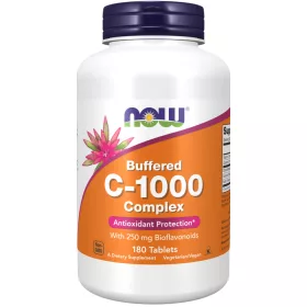 Now Foods C-1000 Complex Buffered 180 Tablets 180 Tabletta