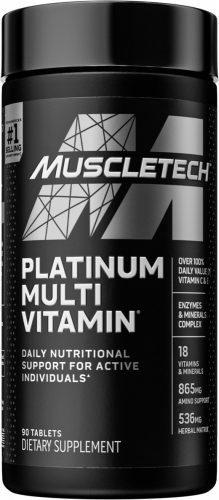 Muscle Tech Platinum Multi Vitamin 90 Caplets 90 Tabletta