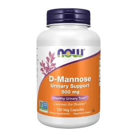 Now Foods D-Mannose 500mg 120 Veg Capsules 120 Kapszula