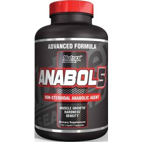 Nutrex Anabol 5 Black 120 Liquid Capsules 120 Kapszula