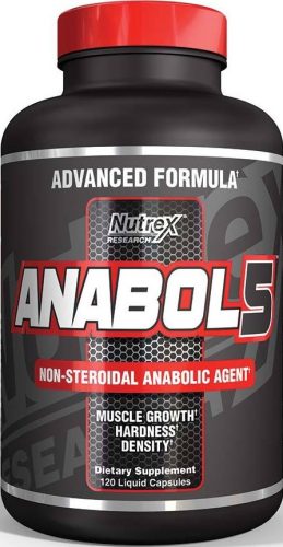 Nutrex Anabol 5 Black 120 Liquid Capsules 120 Kapszula