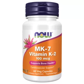   Now Foods MK-7 Vitamin K-2 100mcg 60 Veg Capsules 60 Kapszula