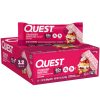 Quest Nutrition Karton Quest Bar 12x60g Strawberry Shortcake (Eper Sajttorta) EXP.:2026/03/04