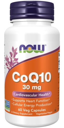 Now Foods CoQ10 30mg 60 Veg Capsules 60 Kapszula