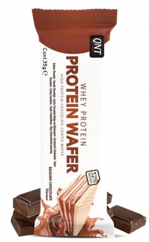 QNT Protein Wafer 35g Belgian Chocolate (Belga Csokoládé) EXP.:2025/07/31