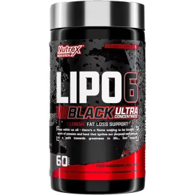 Nutrex Lipo 6 Black Ultra Concentrated EU 60 Liqui Caps 60 Kapszula