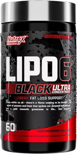 Nutrex Lipo 6 Black Ultra Concentrated EU 60 Liqui Caps 60 Kapszula