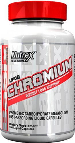 Nutrex Lipo 6 Chromium 100 Liquid Capsules 100 Gélkapszula