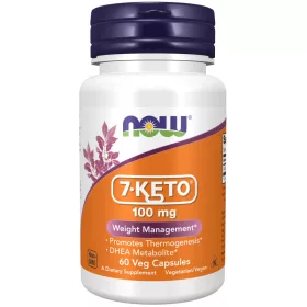 Now Foods 7-KETO® 100mg 60 Veg Capsules 60 Kapszula