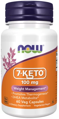 Now Foods 7-KETO® 100mg 60 Veg Capsules 60 Kapszula EXP.:2026/02/28